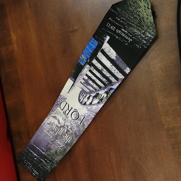 Eagle Wings Religious Tie - Picture 4 of 4